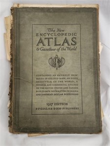 1917 Editon The New Encyclopedia Atlas