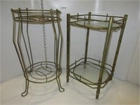 2 PLANT STANDS