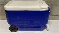 Blue Igloo Ice Chest