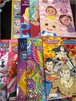 9 count coloring books