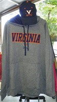 Virginia Cavaliers Hooded Sweatshirt & Hat
