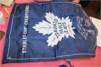 toronto maple leafs banner 2 sided 22"w x 32"h