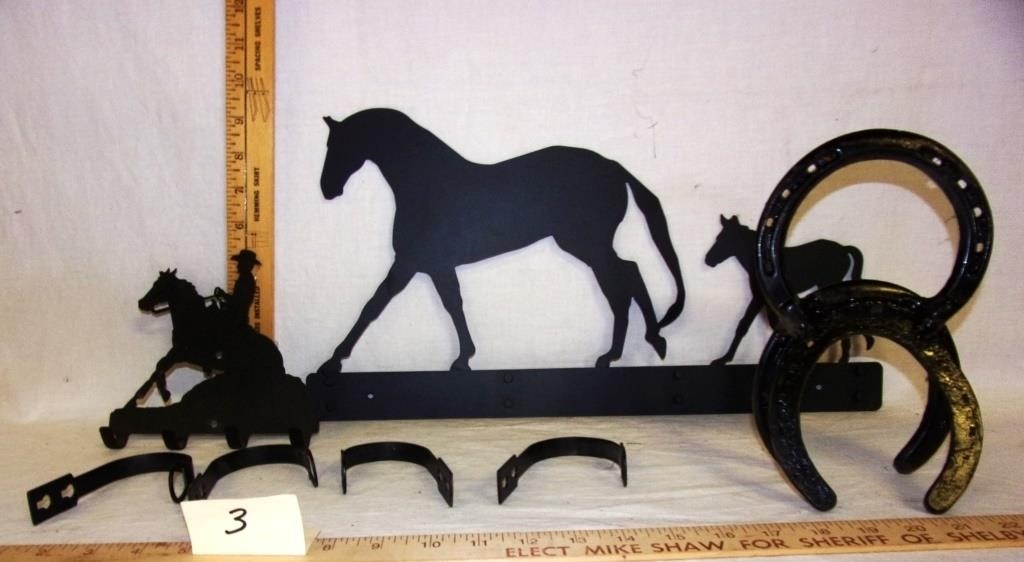 metal horse decor