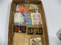Vintage Cereal Premium Toys , stickers, license pa