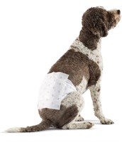 New Amazon Basics Male Dog Wrap, Disposable