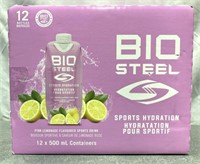 Bio Steel Pink Lemonade Flavoured Sports Drink 12