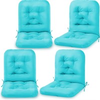 Chunful Tufted Back Chair Cushion Indoor Outdoor B