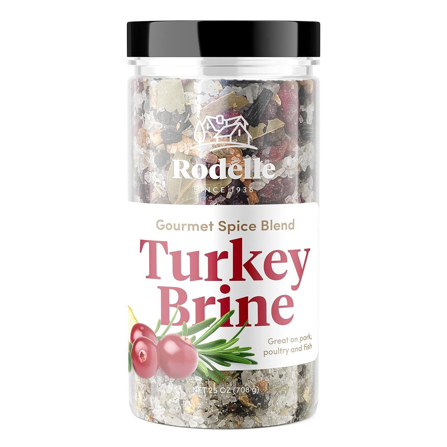 Rodelle Turkey Brine Gourmet Spice Blend 25 OZ