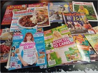 Cooking and Womens Magazines, Etc