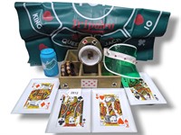 Vintage Card Poker Game Night Lot