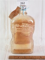 Full Quart Golden Wedding Marigold Liquor Bottle