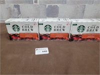 3x Cold brew caramel coffee pods starbucks