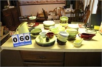Set of Stoneware Dishes