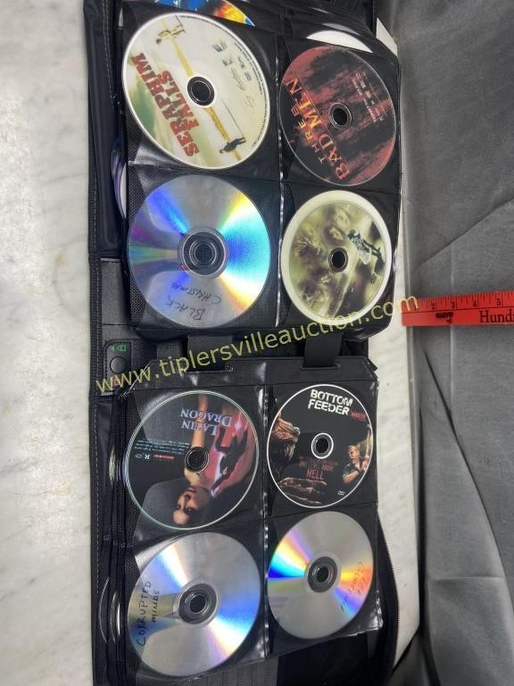Case of mostly 90s and 2000s dvds
