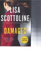 Damaged Lisa Scottoline signed book