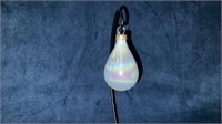 Glass Raindrop Ornament