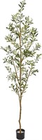 Nearly Natural 82” Olive Artificial Silk Trees