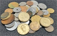 Lot Of 50+ Foreign Coins