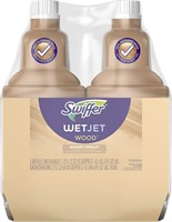 Sealed 2 pack Swiffer WetJet Wood Floor Cleaner