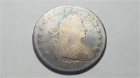 1807 Draped Bust Half Dollar Rare
