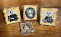 Antique Mini Portraits *Check pics - Backs have