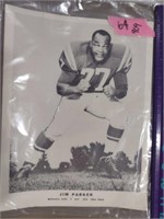 Baltimore Colts Jim Parker Signed Picture