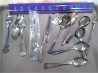 Silver Plate Flatware Lot