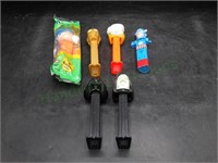 Six PEZ Collectibles