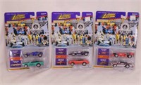 Three new 1996 Johnny Lightning Indianapolis 500