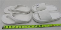 2 Pairs Beach / Shower Shoes 8