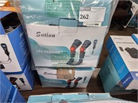 1LOT, (2) SOTION HY-1129 LEG MASSAGERS, IN BOX