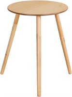 Round Wooden Table  20Dia x 25.5H