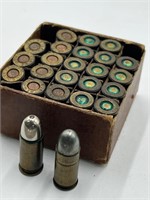 24 rounds of 32 caliber ammo