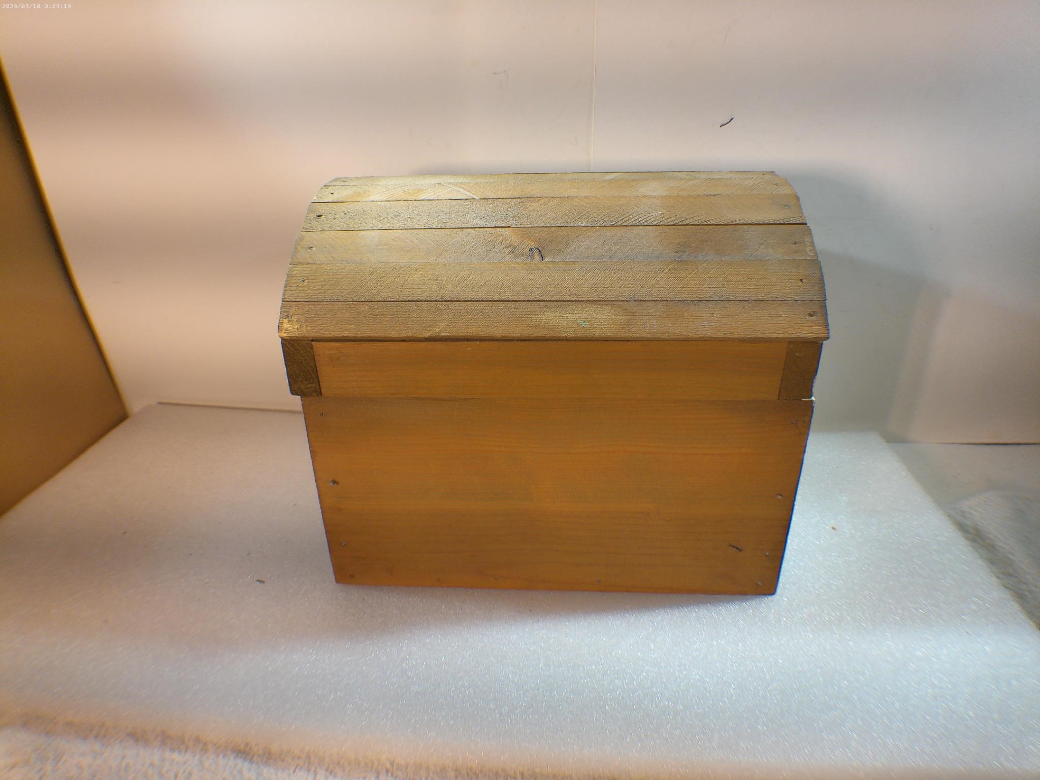 Wooden chest