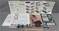 Slot Cars & Instructions Booklets