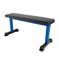 Cap Barbell Flat Weight Bench Blue Color Series
