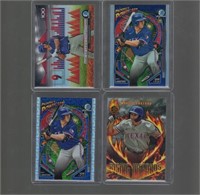 Lot of 4 Wyatt Langford 2024 Bowman Chrome