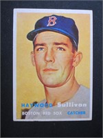 1957 TOPPS #336 HAYWOOD SULLIVAN RED SOX