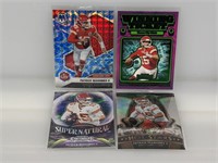 Patrick Mahomes lot of 4