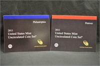 2011 UNITED STATES MINT UNCIRCULATED SETS (D&P)
