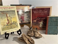 2 sets of baby shoes The Velveteen Rabbit