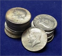 18 Kennedy Half Dollar 40% Silver