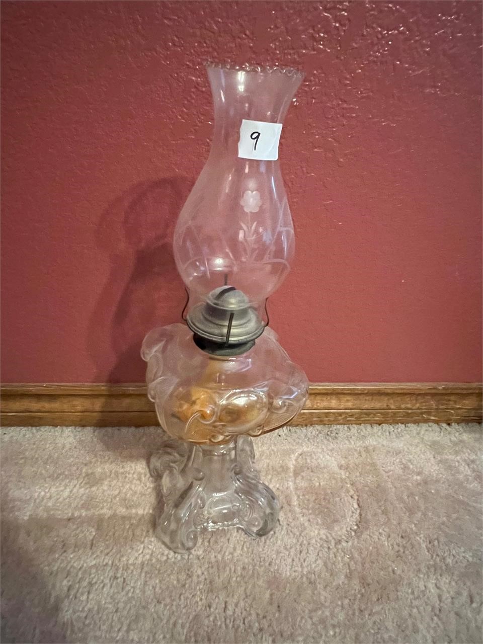 OIL LAMP 19" TALL