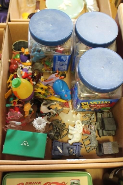 Lot of Small Figurines and Toys