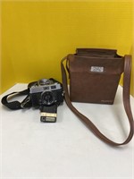 Vintage Camera & Bag
