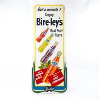 Tin " Bire-leys Soda " Advertising Sign