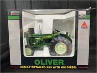 Spec Cast Oliver 990 with GM diesel tractor, 1/16