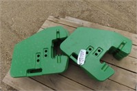(10) IA  Front Wts for JD Tractor #