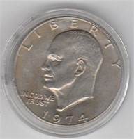 1974 P US Eisenhower Dollar Coin