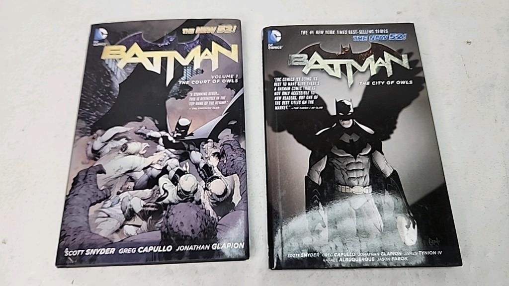 Hard cover batman comic books
